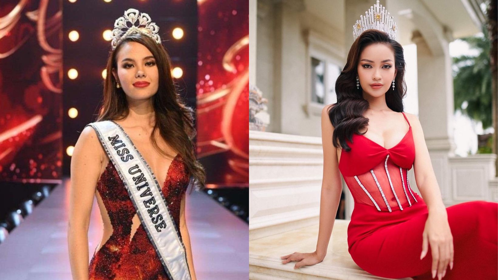 Ngọc Châu bất ngờ được Miss Universe 2018 Catriona Gray nhấn follow