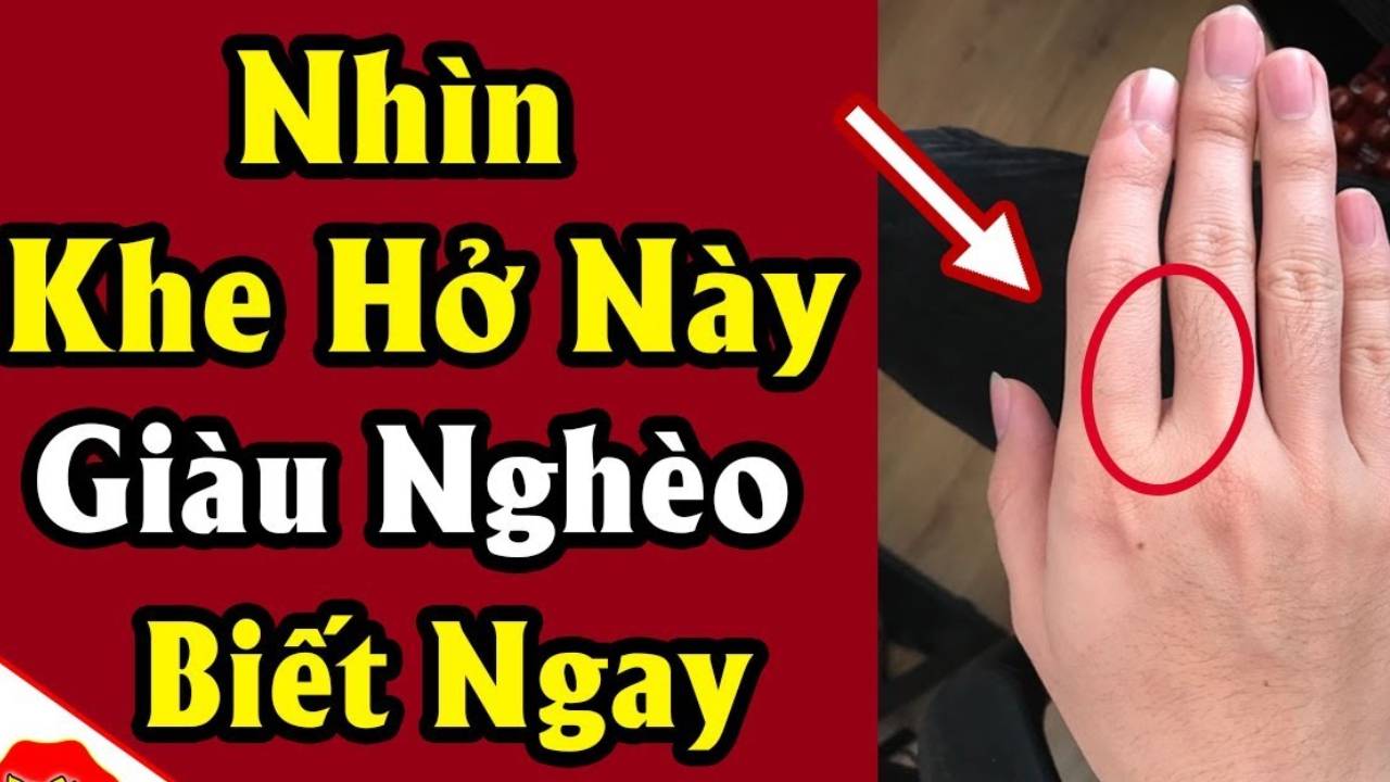 Khép các ngón tay lại xem có bao nhiêu kẽ hở Biết ngay tính cách và