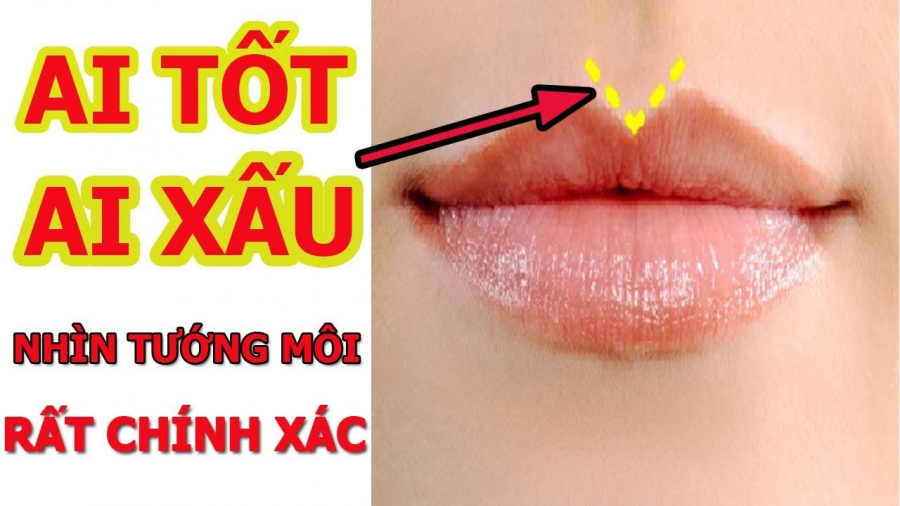 Môi trái tim phụ nữ theo quan niệm nhân tướng học
