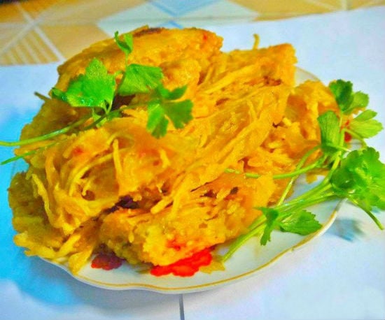 Cách làm bánh khoai rán thơm ngon hấp dẫn hơn cả ngoài hàng