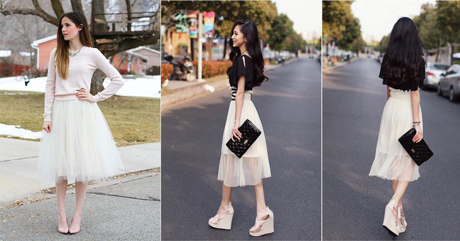 7 cách mix váy trắng đơn giản mà hiệu quả cho nàng công sở