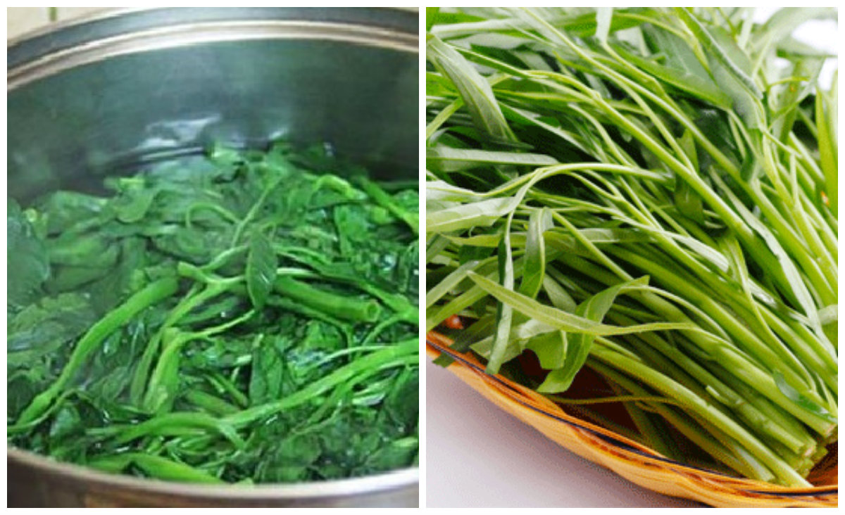 Chỉ rửa rau muống bằng nước lã là dại: Cách chế biến rau muống sai lầm ...
