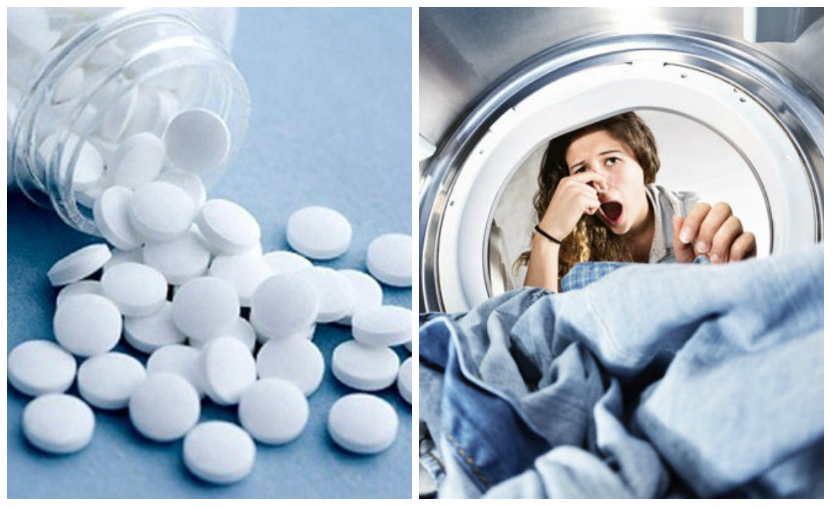 Bỏ thuốc aspirin vào máy giặt ai cũng giật mình, nhưng sau hai tiếng kết quả thật kỳ diệu