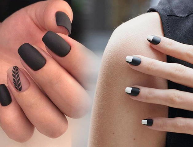 5 kiểu nail màu đen giúp bạn trở nên sang trọng và quyến rũ hơn
