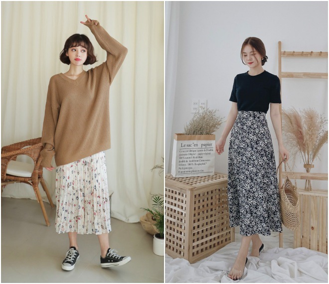 Chỉ mặc quần trong mùa đông Học blogger Nhật Bản cách dùng váy cho phù  hợp khí chất là điểm cộng lớn