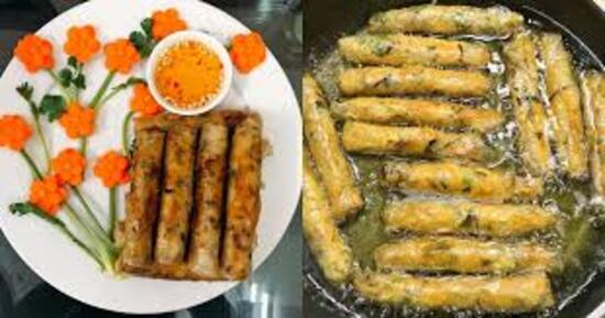 Rán nem đừng vội cho vào chảo dầu: Thêm vài giọt này vào, 10 cái giòn ...