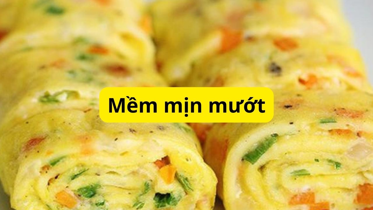 Cách rán trứng vừa mềm vừa nở xốp, 2 quả mà trông như 4 quả chẳng khác ...