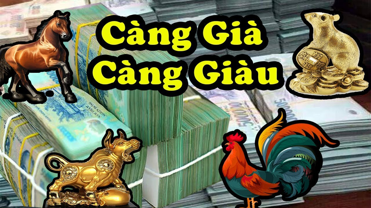 Phú quý về già: 4 tuổi khổ trước sướng sau, càng già càng giàu, đặc ...