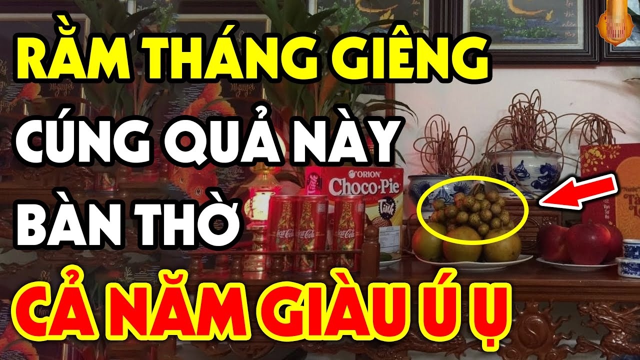 3 loại hoa cùng 5 loại quả cúng Rằm tháng Giêng, thần Tài ưng lòng ban ...