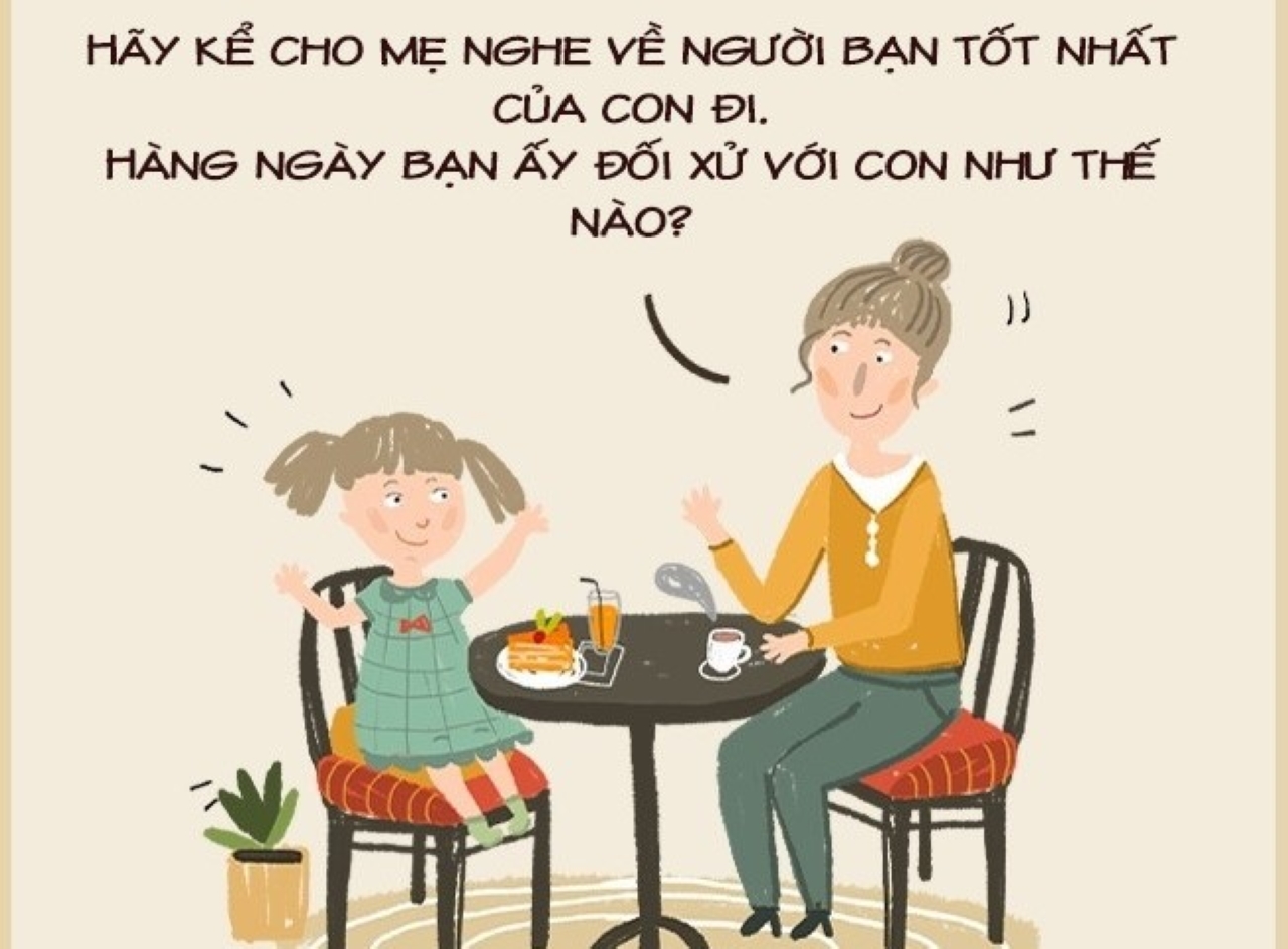 Để cha mẹ hiểu con hơn, hãy hỏi con bạn 4 câu hỏi này mỗi ngày