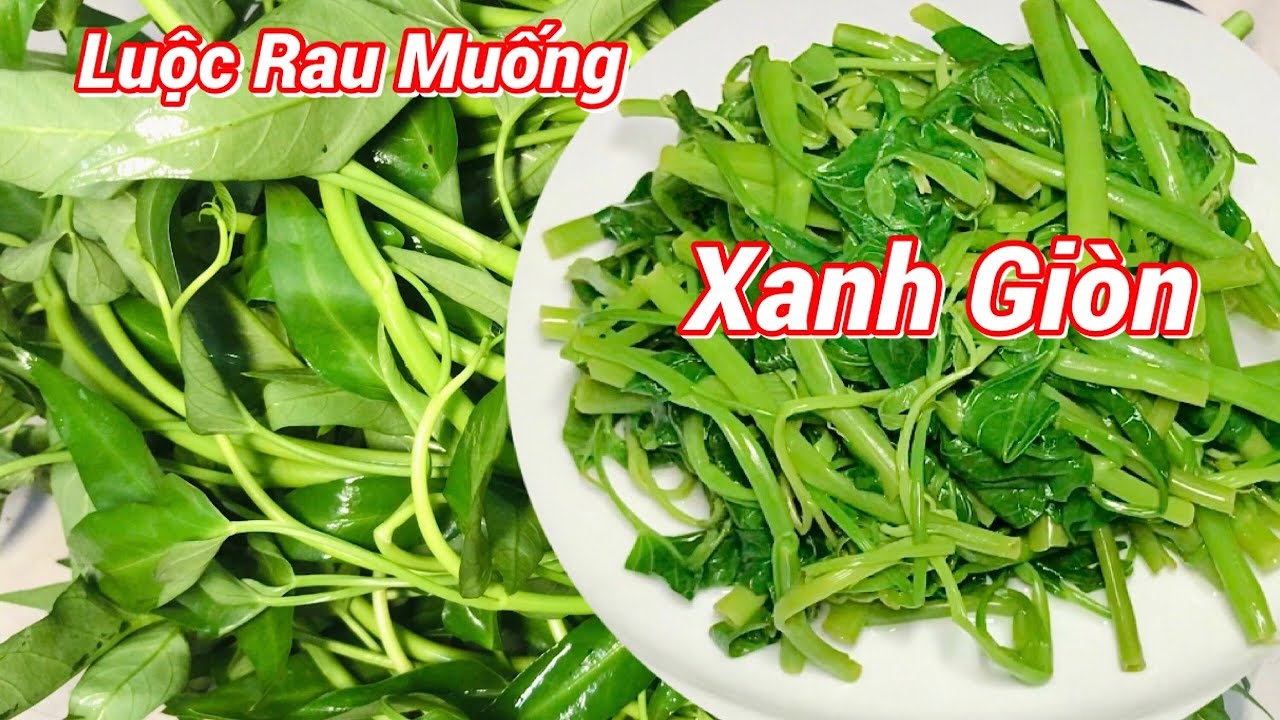 Luộc rau muống đừng vớt ngay ra đĩa, có 1 thứ sẵn trong bếp đổ vào: Rau ...