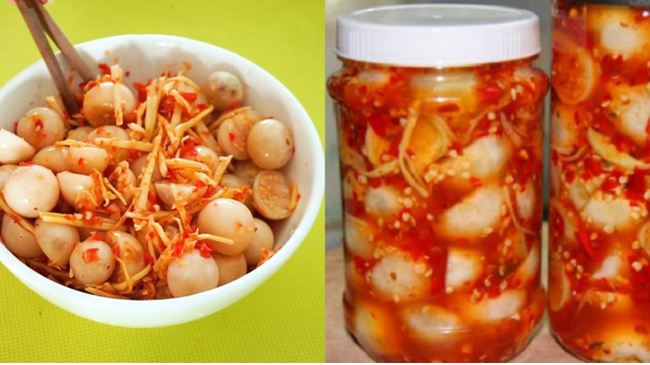Cách làm cà pháo muối chua ngọt ngon, giòn tan không bị thâm, càng ăn ...
