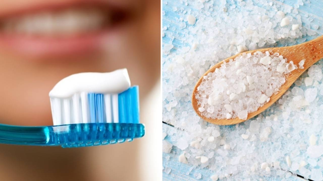 Trộn muối với kem đ&aacute;nh răng: C&ocirc;ng dụng 'vi diệu' ai cũng cần, tiết kiệm  được rất nhiều tiền